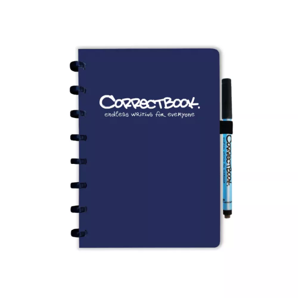 Correctbook | A5 | 40 pagina's gelinieerd | Blauw