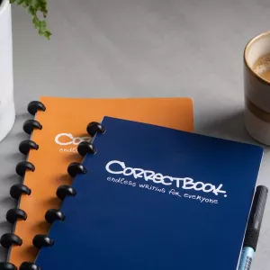 Correctbook | A5 | 40 pagina's gelinieerd | Blauw